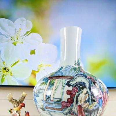 BÌNH SỨ CAO CẤP HỌA TIẾT THẬP NHỊ KIM THOA